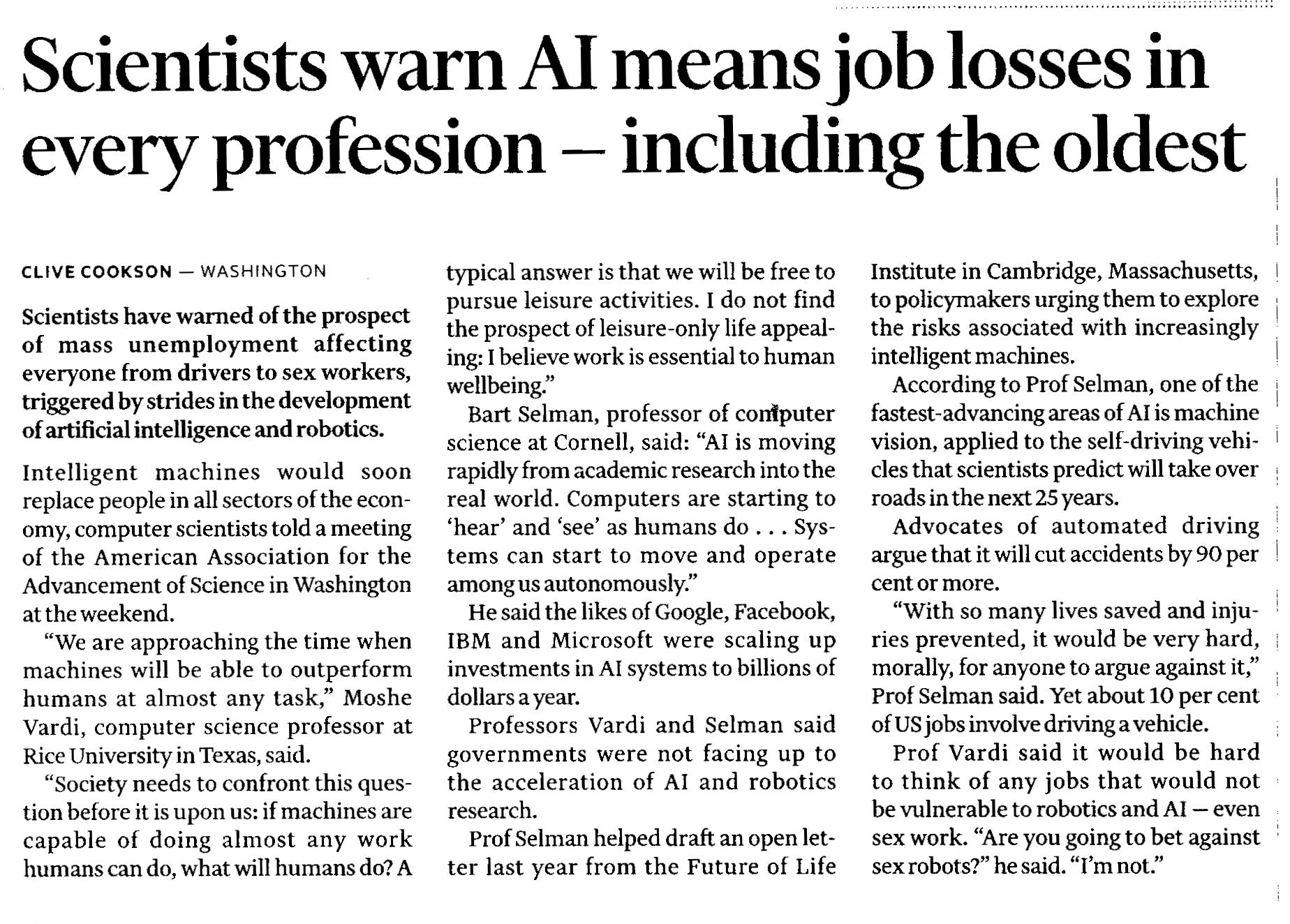 AI and employment